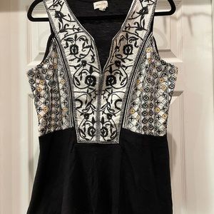 Anthropologie Meadow Rue Mirela top Large